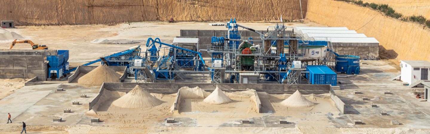 SOMEVAM Invests in Second CDE Silica Sand Wash Plant