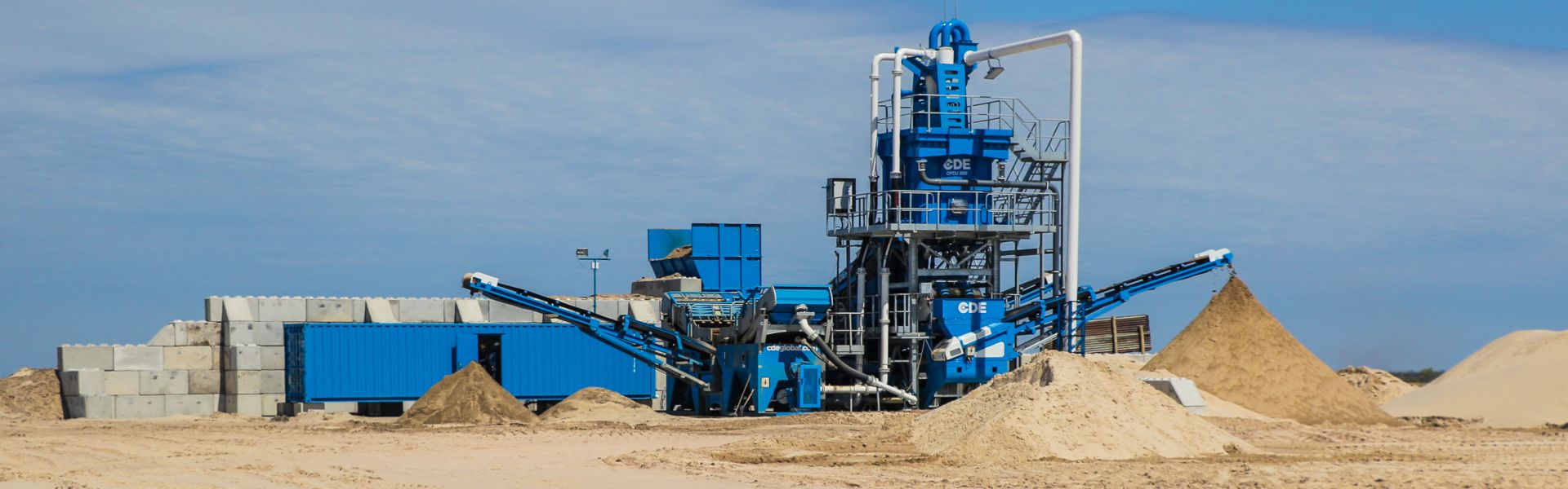Silica Sands Wash Plant & Equipment - Glass Sands Wash Plant - CDE