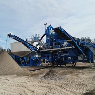 Product image for Mobile Sand Wash Plant