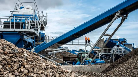 Brewster Brothers 150tph C,D&E Waste Plant