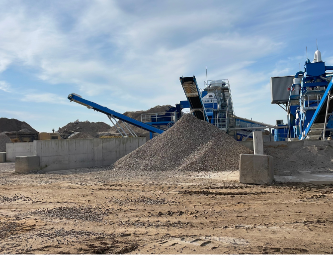 Le sable de fonderie usagé est utilisé pour fabriquer des pavés.