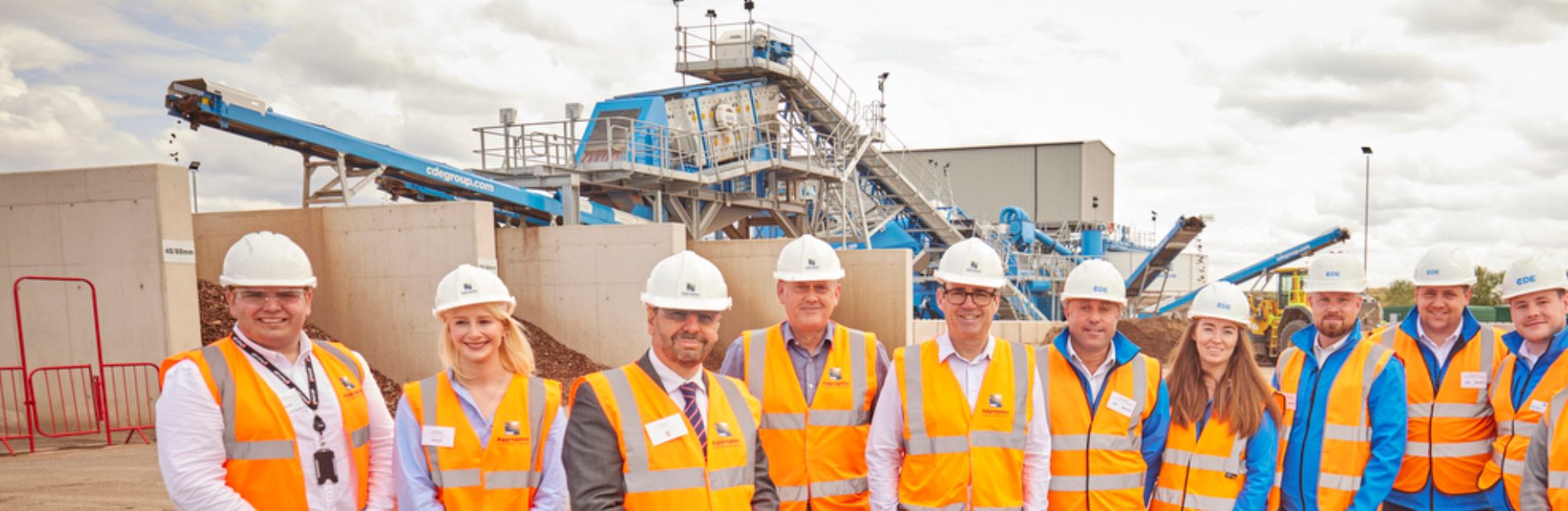 Andy Burnham Visits NRE Aggregates Recycling Facility